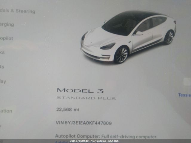 5YJ3E1EA0KF447809 Tesla Model 3 Range