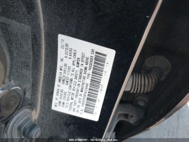 1HGCR3F99FA029446 Honda Accord Sedan Touring