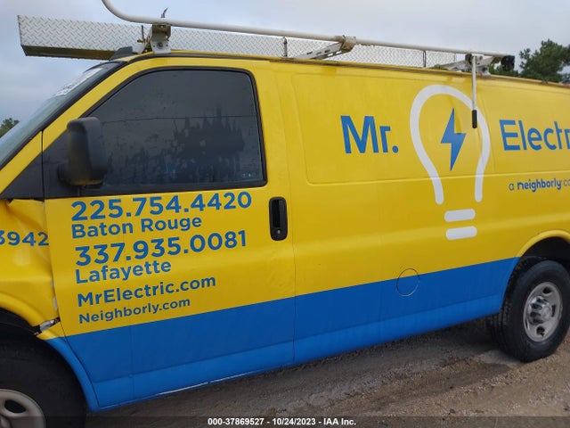2017 CHEVROLET EXPRESS 2500 WORK VAN VIN: 1GCWGAFFXH1107960