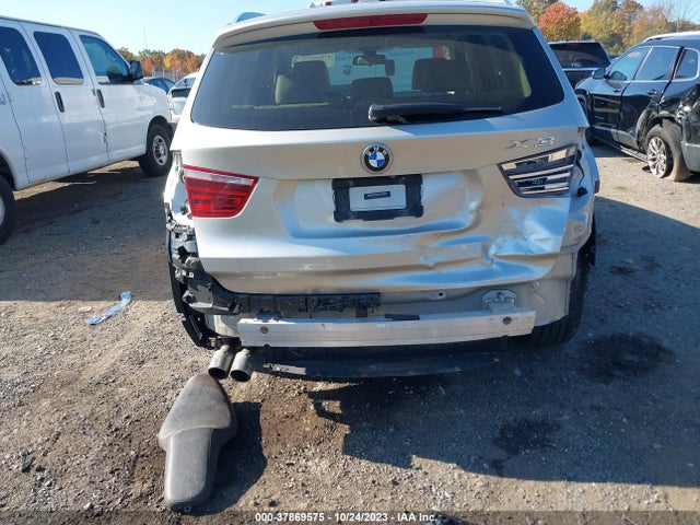 2016 BMW X3 XDRIVE28I VIN: 5UXWX9C50G0D72502