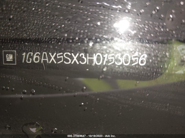 1G6AX5SX3H0153056 Cadillac CTS LUXURY