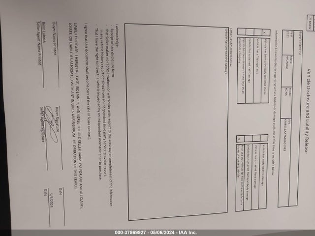 Hyundai Kona Se 2021 KM8K12AA7MU636983 Image 17