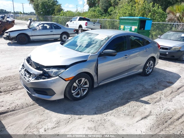 Honda Civic Sedan Lx 2018 19XFC2F53JE028156 Image 2