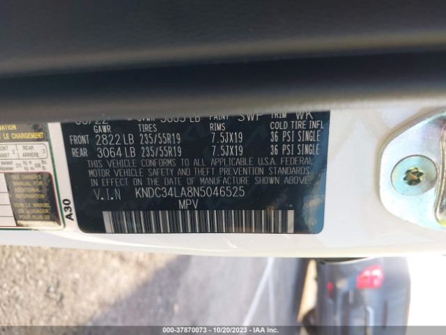 KNDC34LA8N5046525 KIA Ev6 Wind