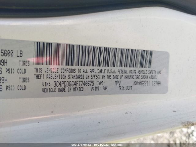 3C4PDDGG4FT740675 Dodge Journey Crossroad