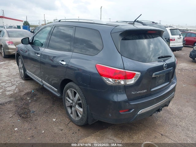 2014 NISSAN PATHFINDER PLATINUM VIN: 5N1AR2MN2EC600225