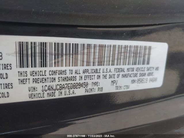 1C4NJCBAXED714907 Jeep Compass Sport