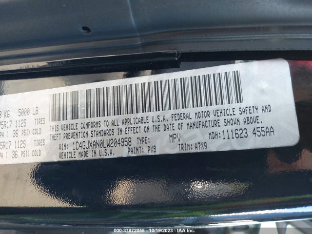 1C4GJXAN0LW204958 Jeep Wrangler Sport S