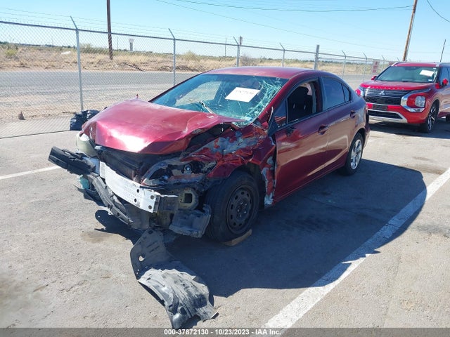 Honda Civic Lx 2014 2HGFB2F55EH518631 Image 2