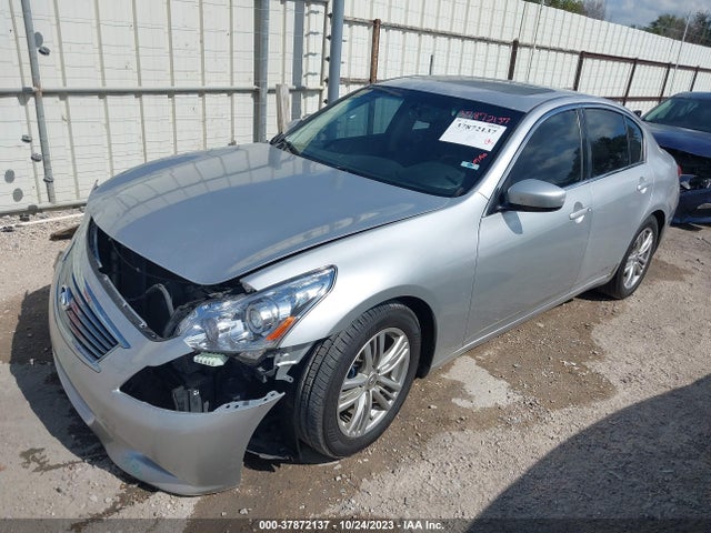 2012 INFINITI G37 SEDAN JOURNEY VIN: JN1CV6AP4CM624459