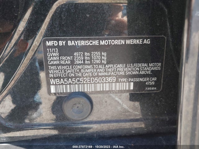 WBA5A5C52ED503369 BMW 528I