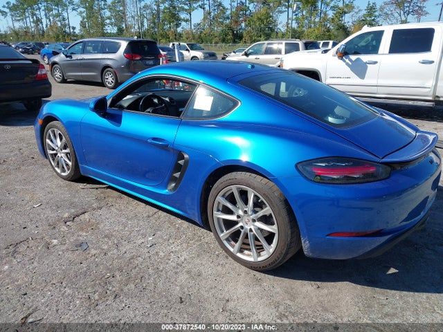 2017 PORSCHE 718 CAYMAN WP0AA2A88HS270529 Photo 2