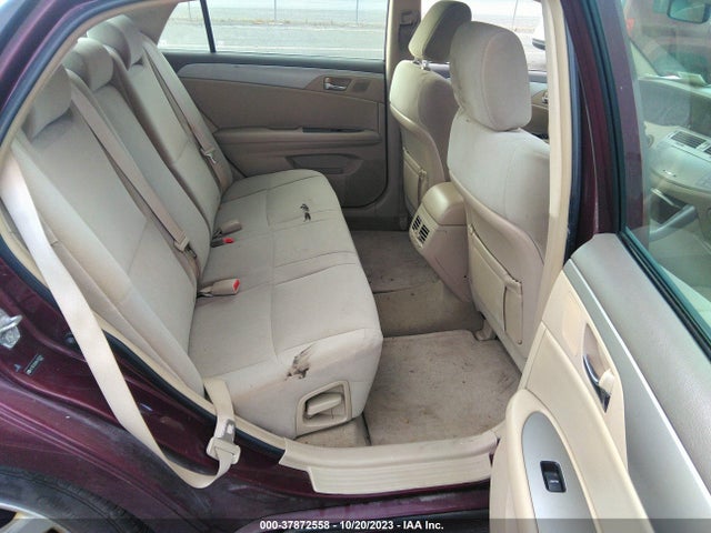 2010 TOYOTA AVALON XL/XLS/LIMITED VIN: 4T1BK3DB8AU365791