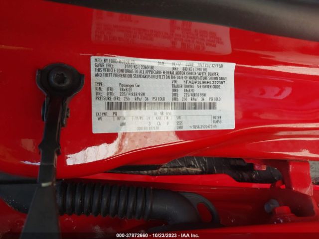 1FADP3L96HL222387 Ford FOCUS ST
