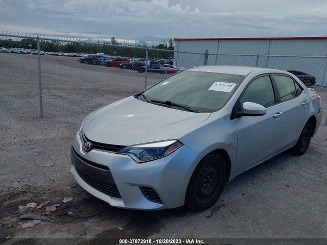 2016 TOYOTA COROLLA LE VIN: 2T1BURHE9GC491041