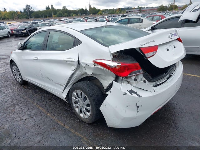 2012 HYUNDAI ELANTRA GLS PZEV VIN: 5NPDH4AE2CH070215