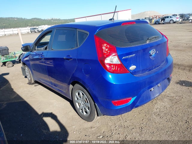 2014 HYUNDAI ACCENT GS VIN: KMHCT5AE0EU183021
