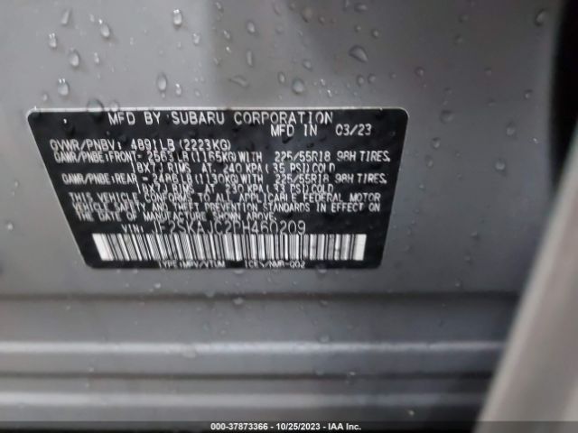 JF2SKAJC2PH460209 Subaru Forester Sport
