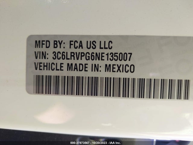 RAM Promaster Window Van 2022 3C6LRVPG6NE135007 Image 9