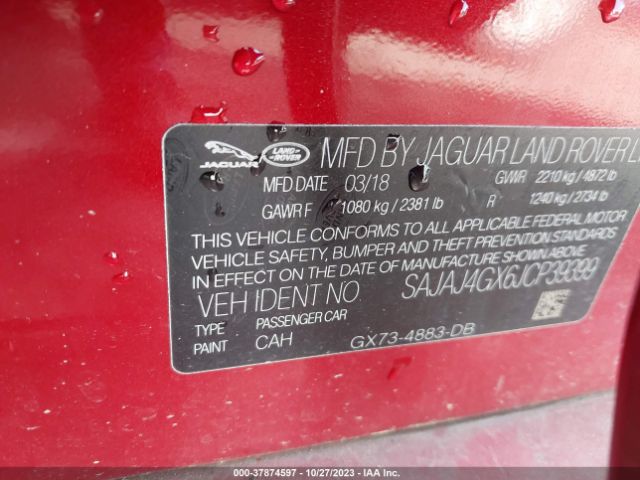 2018 JAGUAR XE SAJAJ4GX6JCP39399 Photo 8