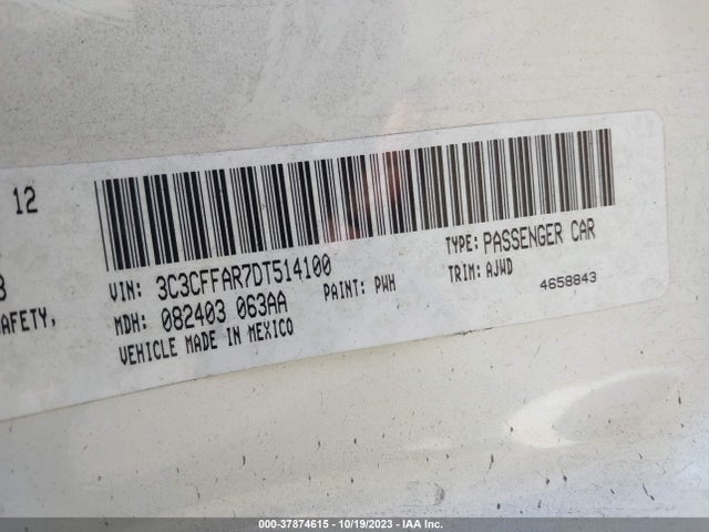 2013 FIAT 500 3C3CFFAR7DT514100 Photo 8