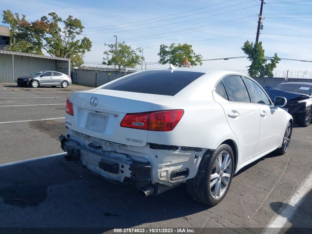 2007 LEXUS IS 250 VIN: JTHBK262175050201