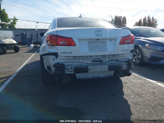 2007 LEXUS IS 250 VIN: JTHBK262175050201