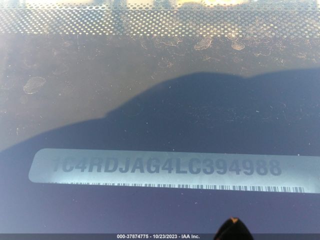 1C4RDJAG4LC394988 Dodge Durango Sxt Plus