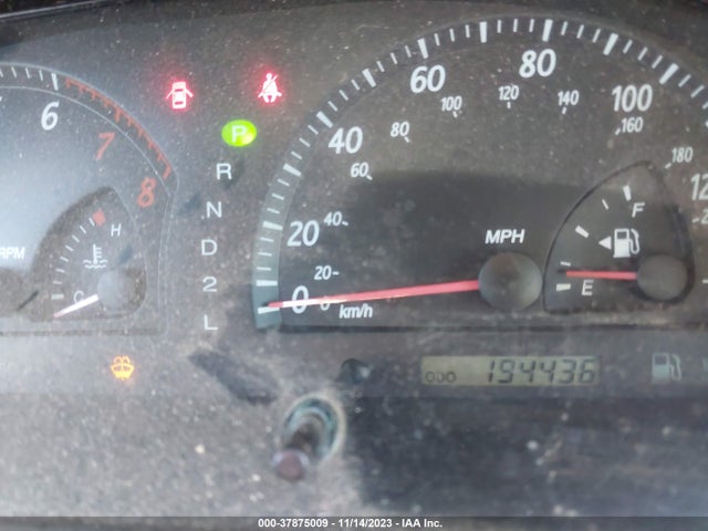2002 TOYOTA CAMRY XLE/LE/SE VIN: JTDBF30KX20078962