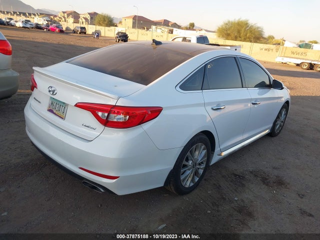 Hyundai Sonata 2.4l Limited 2015 5NPE34AF1FH162013 Image 4