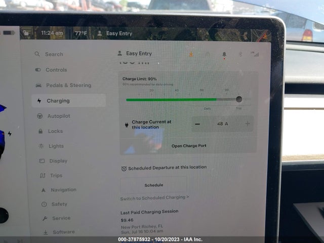 7SAYGDEFXNF380124 Tesla Model Y Performance