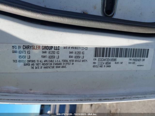 2C3CDXAT2EH185985 Dodge Charger Police