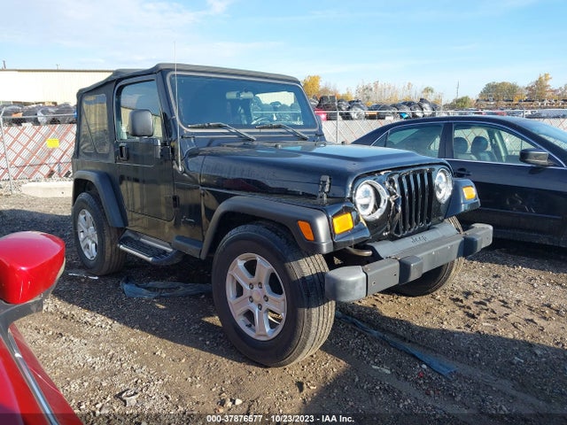 2004 JEEP WRANGLER X VIN: 1J4FA39S04P766279