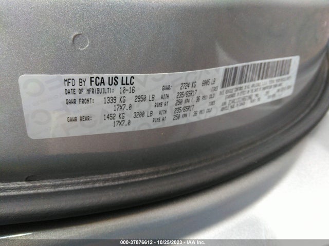 2C4RC1DG1HR621082 Chrysler Pacifica Touring