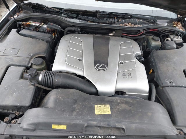 2001 LEXUS LS 430 VIN: JTHBN30F810024580