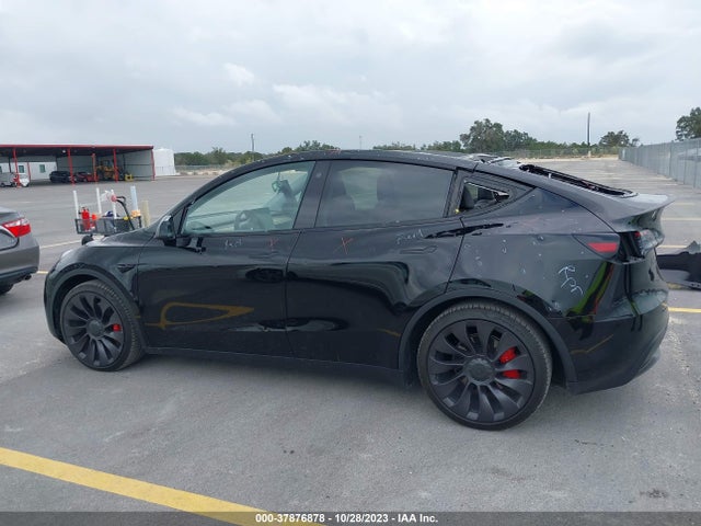 2021 TESLA MODEL Y PERFORMANCE DUAL MOTOR ALL-WHEEL DRIVE VIN: 5YJYGDEF6MF267993