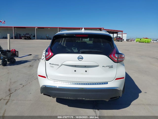 Nissan Murano Platinum 2018 5N1AZ2MH1JN168848 Image 17