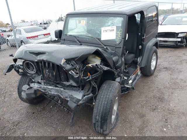 2006 JEEP WRANGLER X VIN: 1J4FA39S66P706591