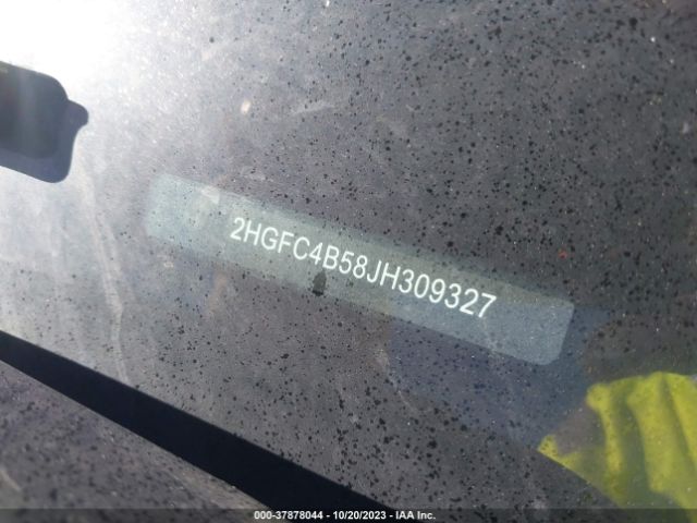 2HGFC4B58JH309327 Honda Civic Coupe Lx