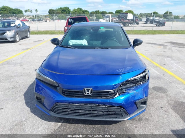2022 HONDA CIVIC SPORT VIN: 2HGFE2F57NH542694
