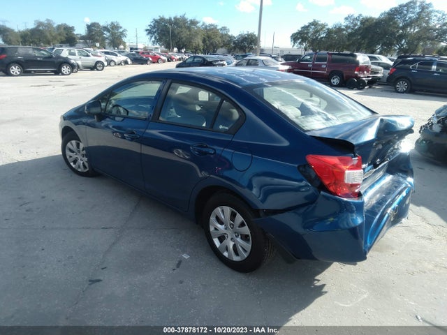 2012 HONDA CIVIC SDN LX VIN: 2HGFB2F59CH535686