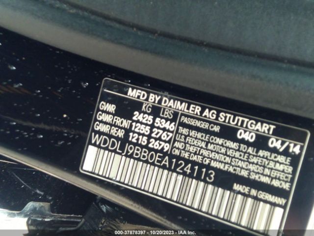 2014 MERCEDES-BENZ CLS-CLASS WDDLJ9BB0EA124113 Photo 8