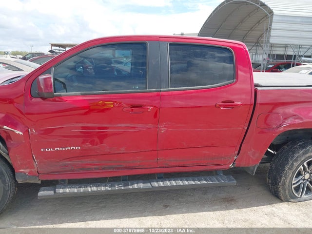 2021 CHEVROLET COLORADO 2WD SHORT BOX WT VIN: 1GCGSBEA7M1152315