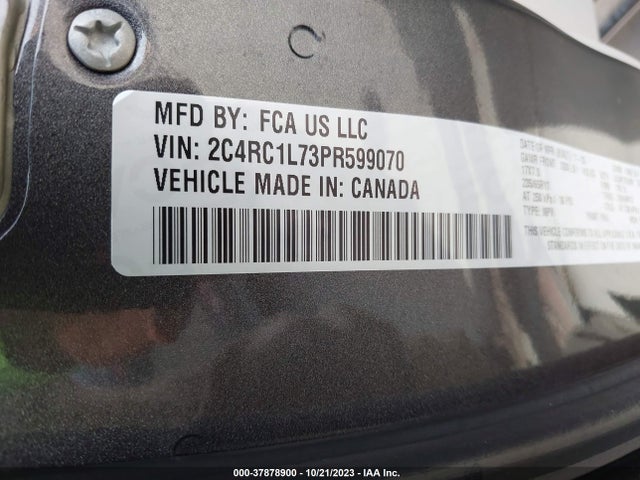 Chrysler Pacifica Hybrid Touring L 2023 2C4RC1L73PR599070 Image 9