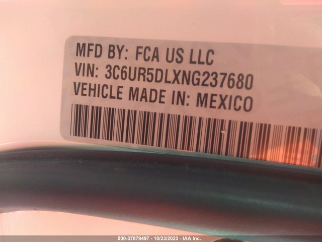 3C6UR5DLXNG237680 RAM 2500 Big Horn