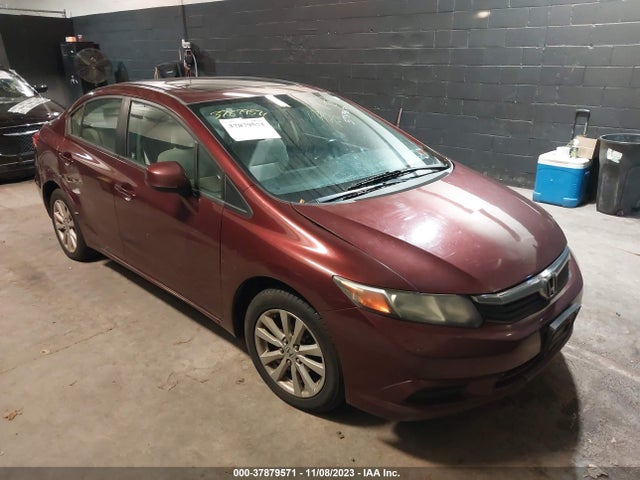 2012 HONDA CIVIC SDN EX VIN: 19XFB2F82CE362291