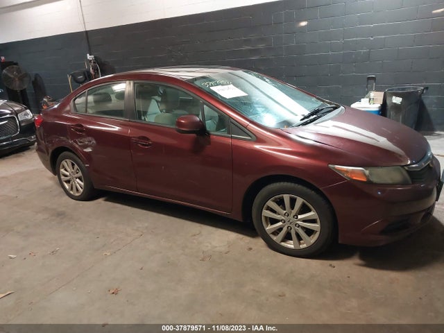 2012 HONDA CIVIC SDN EX VIN: 19XFB2F82CE362291