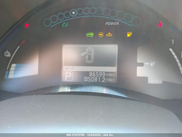 2016 NISSAN LEAF SV VIN: 1N4BZ0CP3GC314604