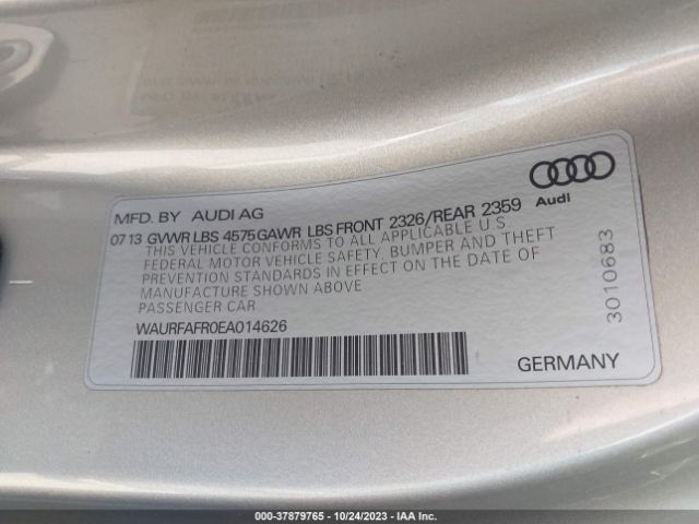 WAURFAFR0EA014626 Audi A5 2.0t Premium