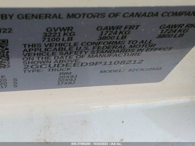 Chevrolet Silverado 1500 Rst 2023 2GCUDEED9P1108212 Image 9